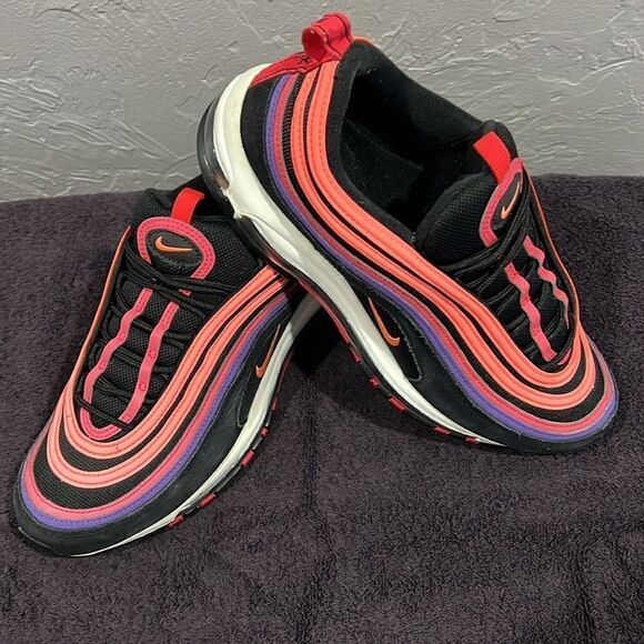 🔥🔥 NIKE Air Max 97 Sunset “RARE” Special Edition - Men Sz 10 - EUC - Picture 3 of 11